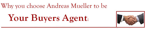 Realtor Andreas Mueller for the buyer